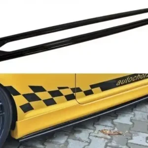Dokud Zásoby Vydrží Maxton Design Spoiler Prahové lišty VW Golf IV R32 - černý lesklý lak VW-GO-4-R32-SD1G