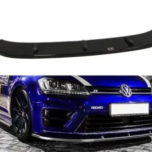 Víkendová Akce Maxton Design Spoiler předního nárazníku VW Golf Mk7 R V.1 - černý lesklý lak VW-GO-7-R-FD1G