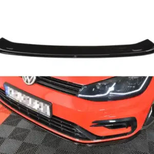 Super Cena Maxton Design Spoiler předního nárazníku VW Golf Mk7 R Facelift V.7 - texturovaný plast VW-GO-7F-R-FD7T