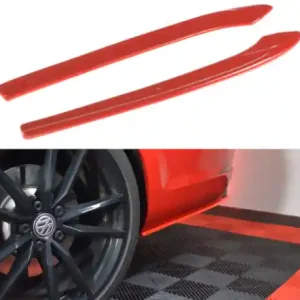 Vrácení Zdarma Maxton Design Boční lišty zadního nárazníku VW Golf Mk7 R Facelift Combi V.2 - karbon VW-GO-7F-R-VA-RSD2C