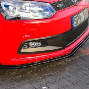 Top Prodej Maxton Design Spoiler předního nárazníku VW Polo Mk5 (6R) GTI - texturovaný plast VW-PO-5-GTI-FD2T
