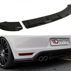Víkendová Akce Maxton Design Spoiler zadního nárazníku VW Polo Mk5 GTI Facelift - texturovaný plast VW-PO-5F-GTI-RSD1T