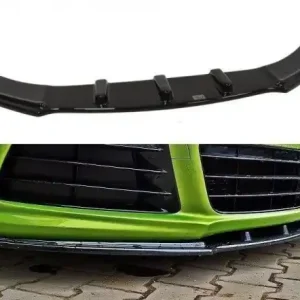 Cenová Bomba Maxton Design Spoiler předního nárazníku VW Scirocco R V.1 - karbon VW-SC-3-R-FD1C