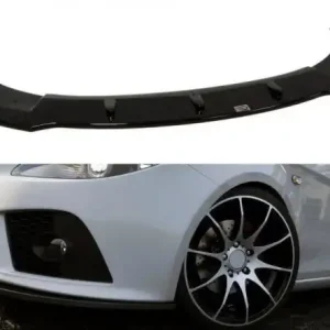 Tovární Cena Maxton Design Spoiler předního nárazníku Seat Leon Mk2 Cupra - černý lesklý lak SE-LE-2-FR-FD1G