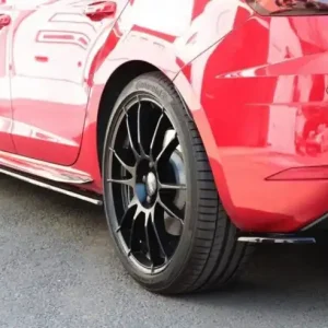 Pouze Dnes Maxton Design Boční lišty zadního nárazníku Seat Leon Mk3 Cupra Facelift V.2 - texturovaný plast SE-LE-3F-CU-RSD2T