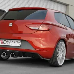 Výprodej Maxton Design Spoiler zadního nárazníku Seat Leon Mk3 Cupra Facelift V.2 - karbon SE-LE-3F-CU-RS2C
