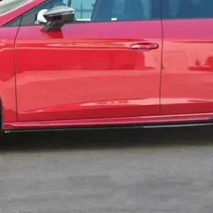 Vysoce Kvalitní Maxton Design Prahové lišty Seat Leon Mk3 Cupra Facelift V.1 - karbon SE-LE-3F-CU-SD1C