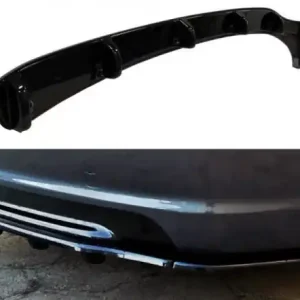 Ověřený Maxton Design Spoiler zadního nárazníku s příčkami BMW 3 E46 Coupe - texturovaný plast BM-3-46-C-MPACK-RD1+RD2T