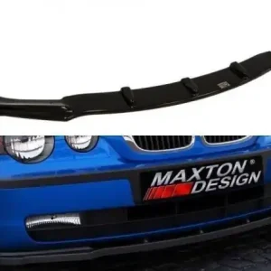 Cenová Bomba Maxton Design Spoiler předního nárazníku BMW 3 E46 Compact - texturovaný plast BM-3-46-CT-FD1T