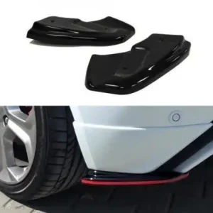 Speciální Cena Maxton Design Boční lišty zadního nárazníku Ford Fiesta ST Mk7 Facelift - karbon FO-FI-7F-ST-RSD1C