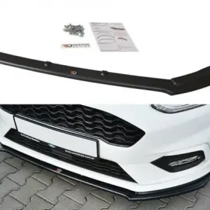 Dokud Zásoby Vydrží Maxton Design Spoiler předního nárazníku Ford Fiesta ST Mk8 V.2 - texturovaný plast FO-FI-8-STLINE-FD2T