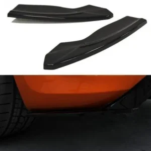 Vrácení Zdarma Maxton Design Boční lišty zadního nárazníku Ford Focus ST Mk2 Facelift V.2 - černý lesklý lak FO-FO-2F-ST-RSD2G