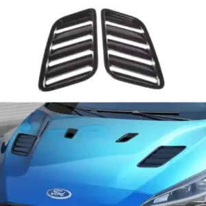 Hit Sezóny Maxton Design Velké výdechy kapoty Ford Focus Mk4 ST/ST-Line - černý lesklý lak FO-FO-4-BV1G