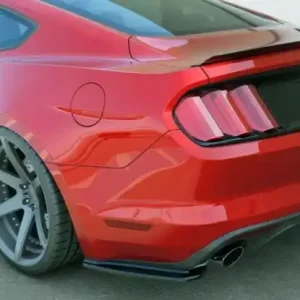 Poslední Šance Maxton Design Boční lišty zadního nárazníku Ford Mustang Mk6 - karbon FO-MU-6-RSD1C