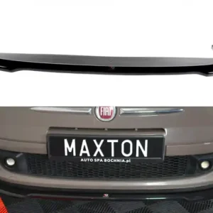Aktuální Maxton Design Spoiler předního nárazníku Fiat 500 V.2 - černý lesklý lak FI-500-FD2G