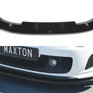 Rychlé Dodání Maxton Design Spoiler předního nárazníku Fiat 500 Abarth V.2 - texturovaný plast FI-500-ABARTH-FD2T