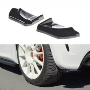 Tovární Cena Maxton Design Boční lišty zadního nárazníku Fiat 500 Abarth - černý lesklý lak FI-500-ABARTH-RSD1G