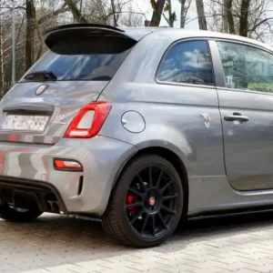 Autentický Maxton Design Boční lišty zadního nárazníku Fiat 500 Abarth Facelift - karbon FI-500-1F-AB-RSD1C