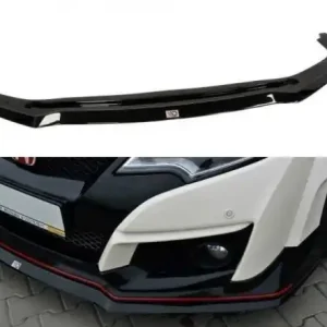 Cenově Výhodný Maxton Design Spoiler předního nárazníku Honda Civic FK2 (Mk9) Type R V.2 - texturovaný plast HO-CI-9-TYPE-R-FD2T