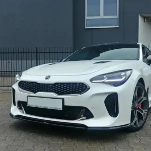 Vrácení Zdarma Maxton Design Spoiler předního nárazníku Kia Stinger GT V.1 - černý lesklý lak KI-ST-1-GT-FD1G