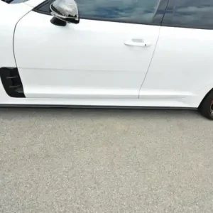 Ihned K Objednání Maxton Design Prahové lišty Kia Stinger GT - černý lesklý lak KI-ST-1-GT-SD1G