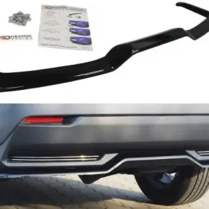 Horká Nabídka Maxton Design Spoiler zadního nárazníku Lexus NX Mk1 Hybrid - černý lesklý lak LE-NX-1-H-RD1G