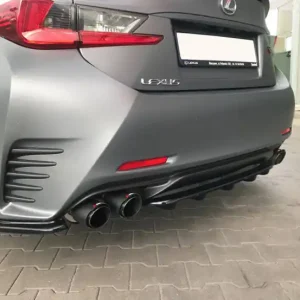 Vrácení Zdarma Maxton Design Spoiler zadního nárazníku s příčkami Lexus RC - karbon LE-RC-1-RD1+RD2C