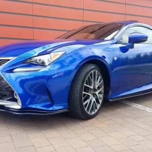 Dokud Zásoby Vydrží Maxton Design Prahové lišty Lexus RC - černý lesklý lak LE-RC-1-SD1G