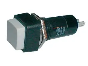 Aktuální TIPA 02630016 - Přepínač tlačítko čtv. OFF-(ON) 250V/1A bílé