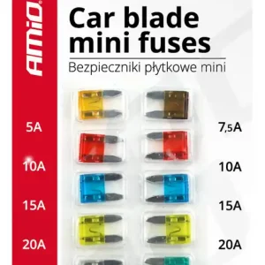 Amio 01139 - Autopojistky 10ks blistr Mini Speciální Cena