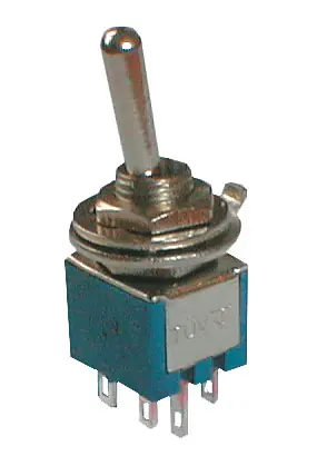 Nízká Cena TIPA 02610004 - Přepínač páčkový 2pol./6pin ON-ON mini