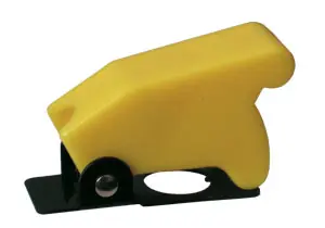 TIPA 02610044 - Přepínač páčkový ochran.kryt - žlutý Výprodej