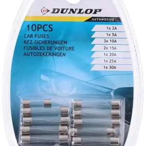 5800589 - DUNLOP Pojistky skleněné 10 ks Ihned K Objednání