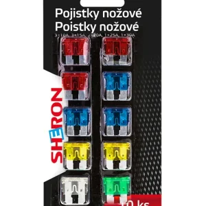Sheron 6000200 - Pojistky nožové 10 ks Novinka