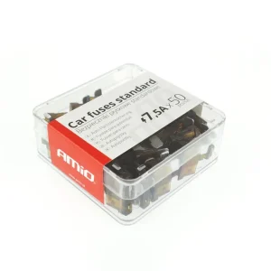 Amio 01333 - Autopojistky standardní pouzdro 50ks 7.5A Dokud Zásoby Vydrží