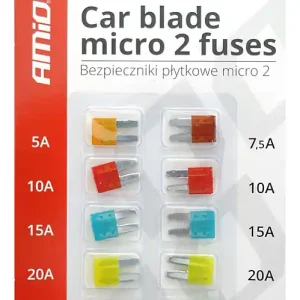 Sezónní Sleva Amio 02331(MS24) - Autopojistky MICRO 2 blistr 10ks