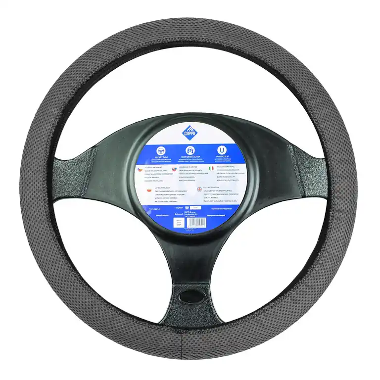 Jen Po Omezenou Doba Cappa 14058 - Potah volantu textilní šedý