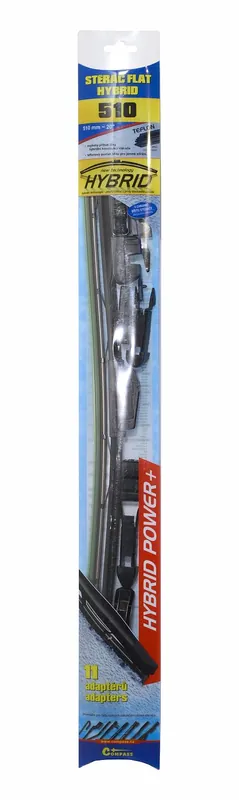 Compass 11013 - Stěrač HYBRID 510mm + 11 adaptérů TEFLON Časově Omezené