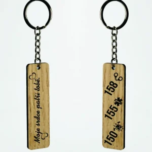 0186 - Klíčenka Moje srdce patří tobě Koupit Online