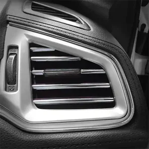 Výhodná Nabídka 4L 06436276 - Lišty na ventilační mřížku auta8140 stříbrné