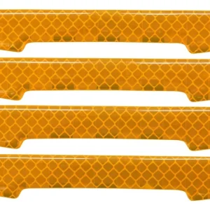 Akce Compass 34314 - Chránič dveří samolepící DELTA žlutý 4ks