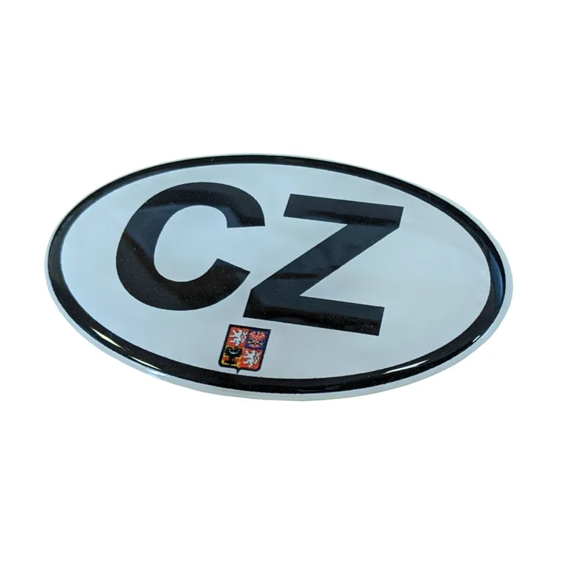 ČR 34495 - Samolepka CZ 3D (7x4 cm) Cenově Výhodný