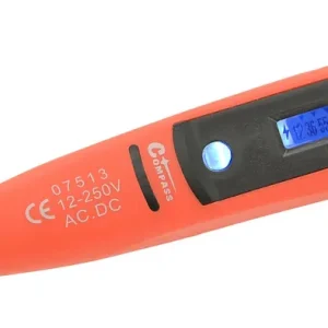 Compass 07513 - Zkoušečka digitální 12-250V Vysoce Kvalitní