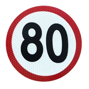 6621006 - Reflexní samolepka 80 km/h Odeslání Ihned
