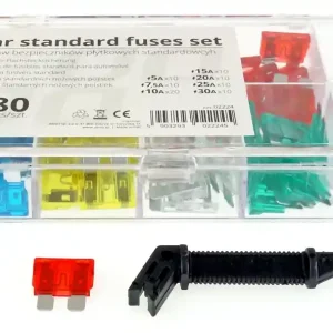 Omezená Nabídka Amio 02224(MS24) - Autopojistky štandarndé pouzdro 80 ks MIX