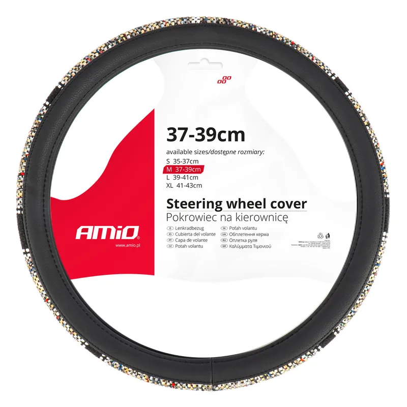 Doprava Zdarma Amio 04169 - Potah volantu SWC-59-M (37-39cm) AMIO-