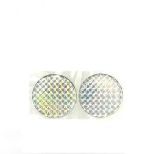 264-0227 - Odrazka kulatá prů.5cm stříbrná poloplast samolepící Sezónní Sleva