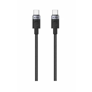 06444870 - Kabel iPEAX 90010105 USB-C/USB-C 1,5m Black Levný