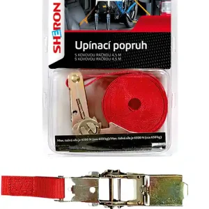 Sezónní Sleva Sheron 6000170 - Upínací popruh s ráčnou 4,5 m