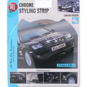 5800147 - ALLRIDE Chromový pásek 0,35 cm x 3,65 m Dokud Zásoby Vydrží